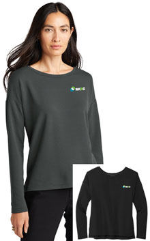 Women's Mercer+Mettle Stretch Drop Shoulder Pullover